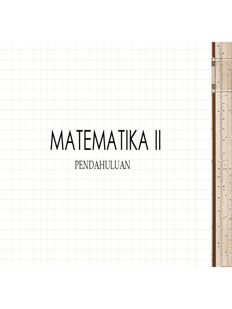 01 Preface Math II r1 | PDF