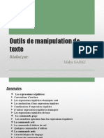 Outils de Manipulation de Texte