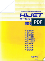 Hijet s100 s110 s120 s130 Service Manual