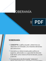 Soberanía para Proyectar