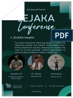 JEJAKA Health Conference Poster