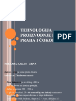 PT 1 - Tehnologija Proizvodnje Kakao Praha I Čokolade