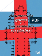 Arquitectura Gótica y Pensamiento Escolástico Erwin Panofsky