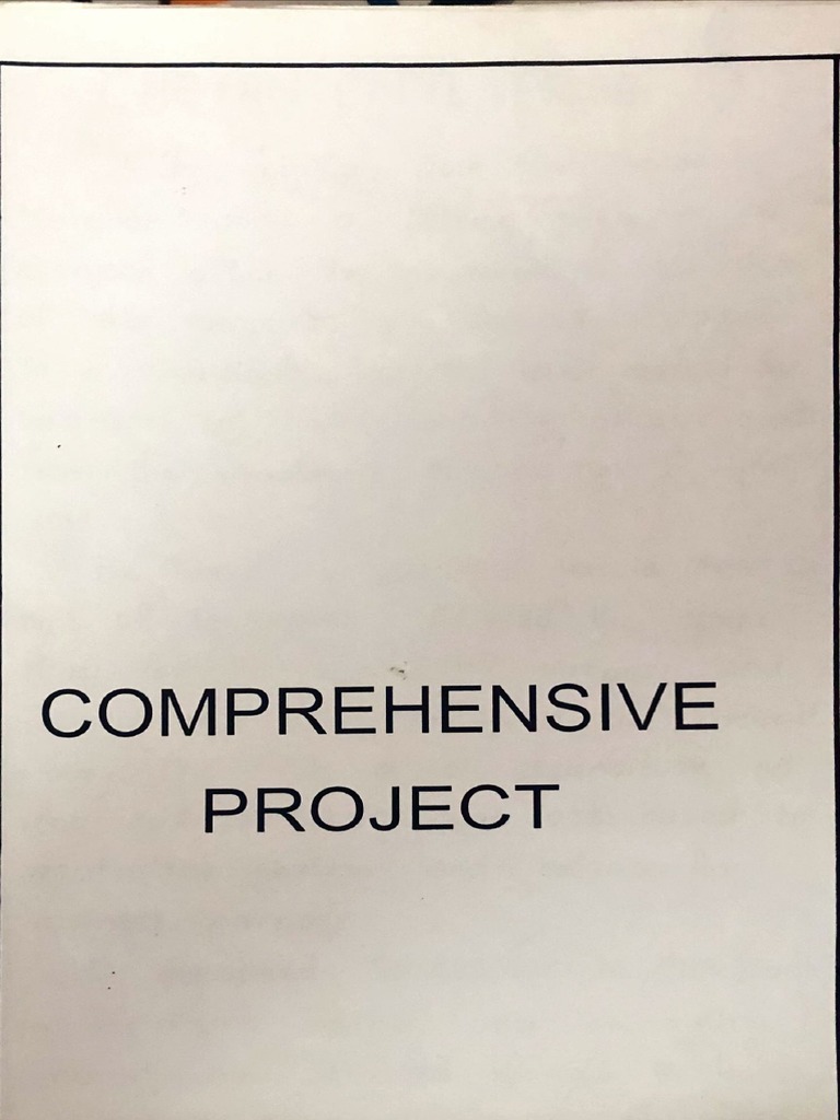 Accountancy Project | PDF