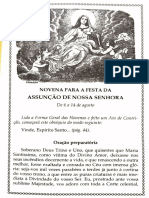 Novena Da Assunção de Nossa Senhora