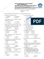 Soal Ujian Sekolah SBDP KLS 6 - 2023