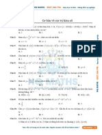 (02.D1) BT Cơ Bản Về Cực Trị Hàm Số