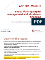 AcF302 - Week 18 - Workshop - ST Financing