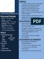 Muskan CV Resume 2023