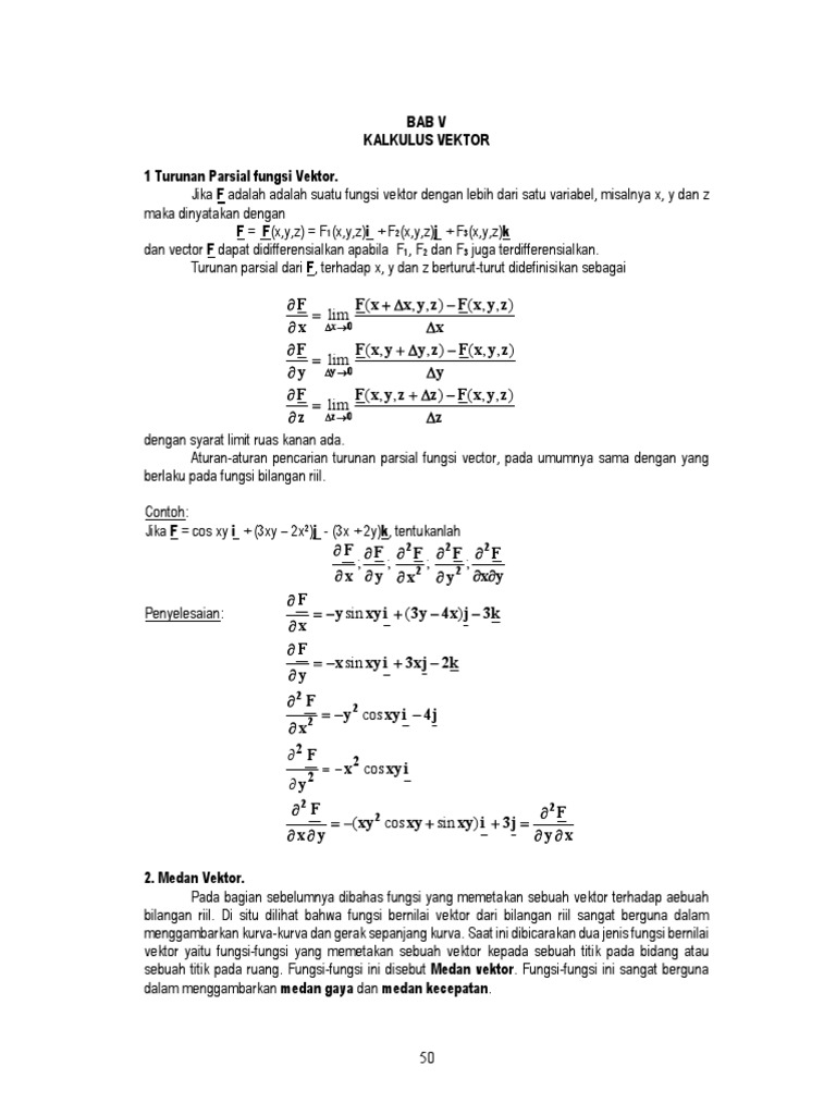 11 - 13 Kalkulus Vektor | PDF