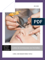 Curso DE Extensiones DE Pestañas: Espacio Belleza Academy