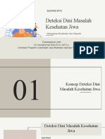 Materi Inti - Deteksi Dini Masalah Kesehatan Jiwa