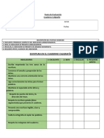 Pauta DE EVALUACIÓN Caligrafix