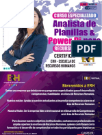 Curso Especializado Analista de Planillas para RRHH 2023