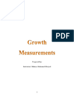 Growth Measurements11