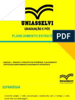 Unidade 1 Planejamento Estratégico