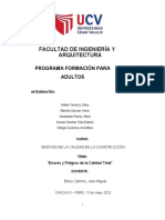 Informe de Errores y Peligros de La Calidad Total Grupo 7 - Tema 5