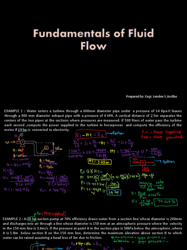Fundamentals of Flow and Hydraulics Part 2 PDF Gas Technologies