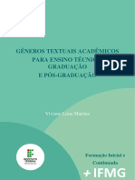 (E-Book +IFMG) - Gêneros Textuais Acadêmicos