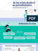 La Teoría de Las Crisis Desde El Enfoque Psicodinámico