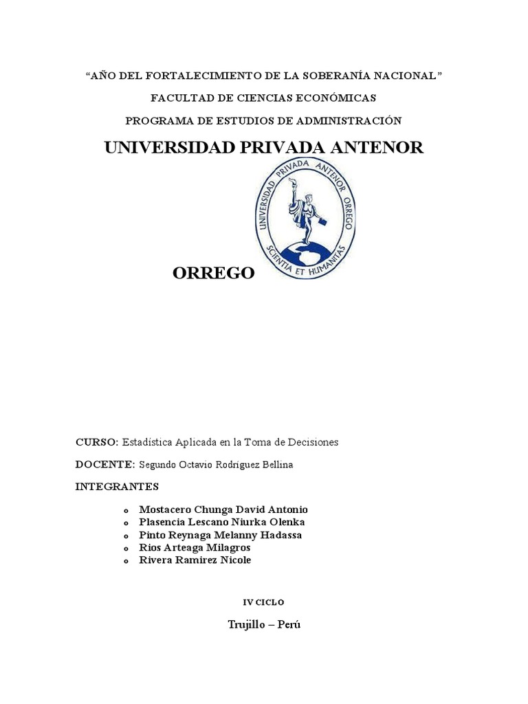 Universidad Privada Antenor Orreg2 | PDF