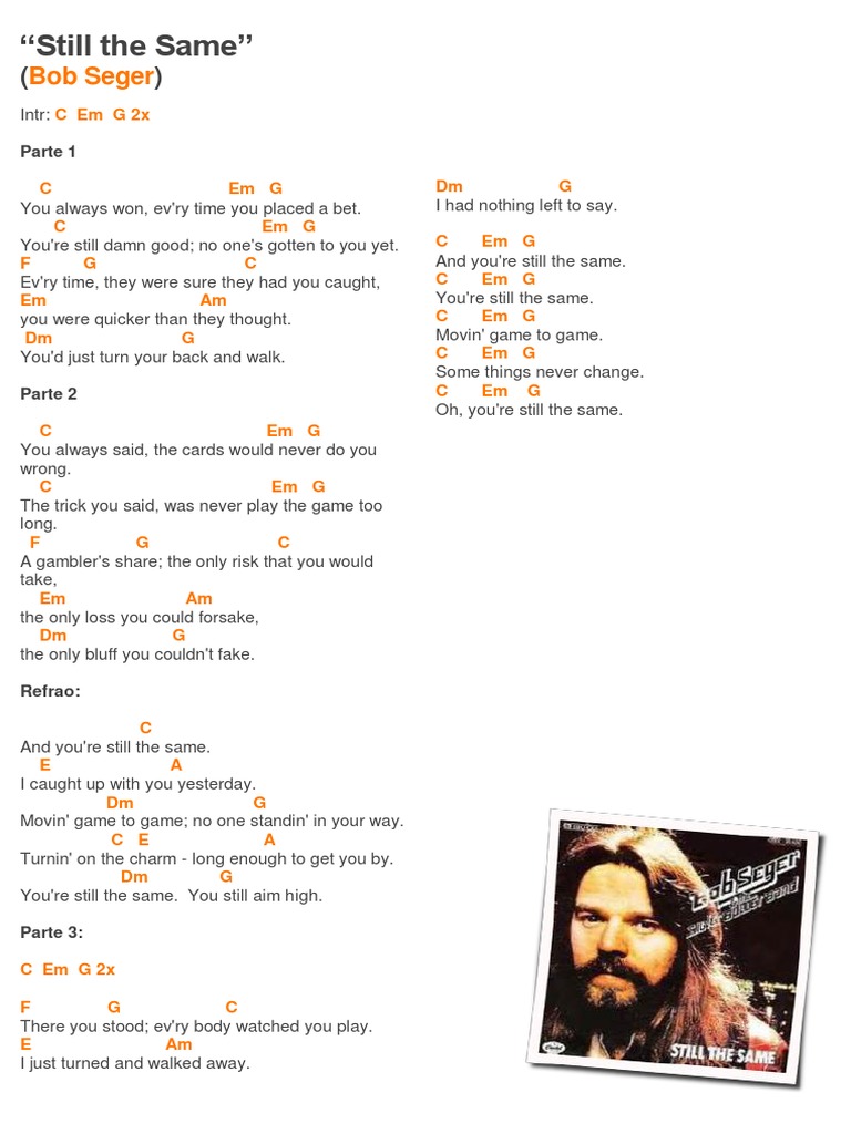 How To Play Still The Same Bob Seger