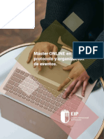 Máster Online en Protocolo y Organización de Eventos