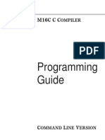 M16C C Compiler Programming Guide