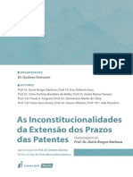 PDF As Inconstitucionalidades Da Extensao Dos Prazos Das Patentes