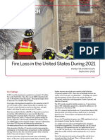 Fire Loss in The UE 2021