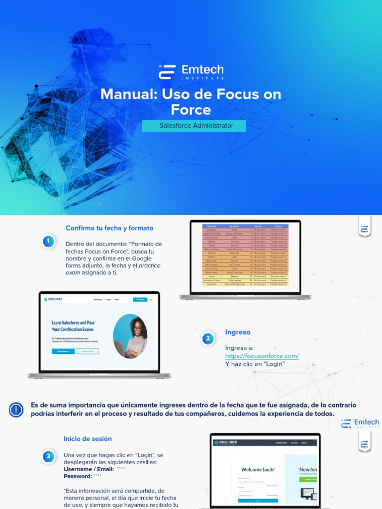 Manual Uso Focus On Force PDF