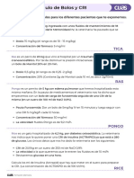 Dosis de CRI en Medicina Veterinaria | PDF | Terapia | Tratamientos médicos