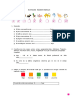 Numeros Ordinales 1° 2019