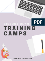 Biolympiads Training Camps Brochure 2023