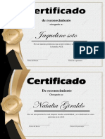 Certificados de La ACE