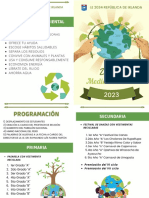 Programa Día Del Medio Ambiente - Díptico