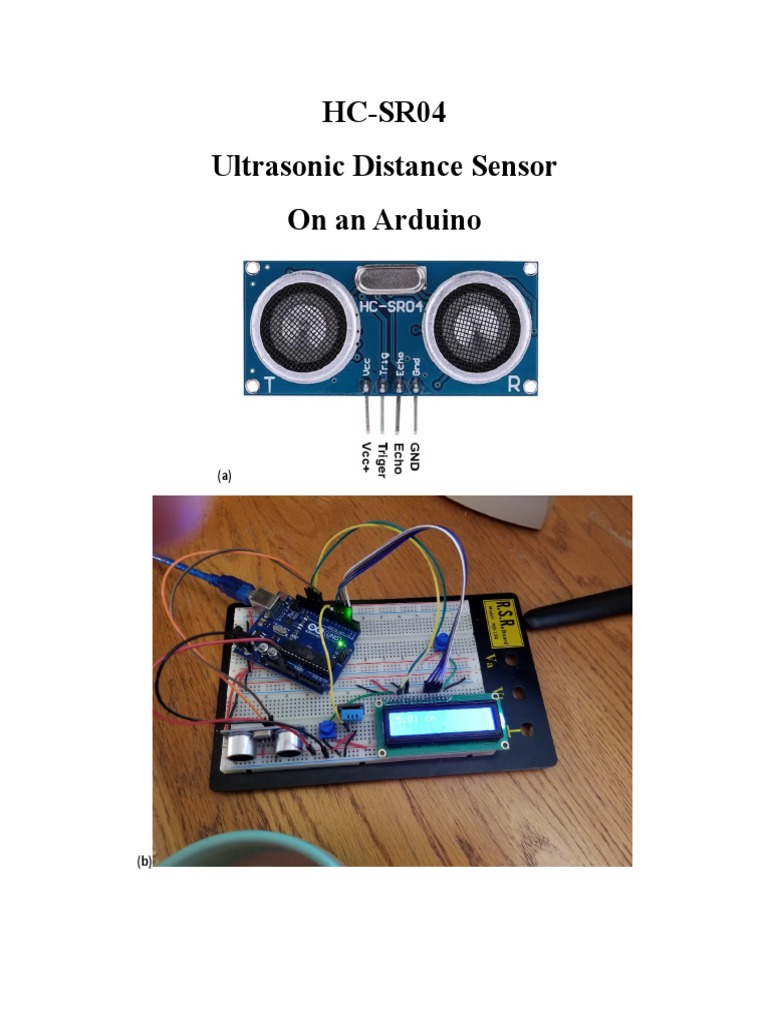 Hc-sr04 Ultrasonic Sensor Circuit Diagram