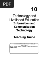 Tle Ict Technical Drafting Grade 10 TG