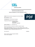 Especificaciones-Buffer para Dureza de agua-E12305-Hycel