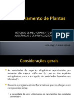 Cap VI (2) - Metodos de Melhoramento de Alogamica e Vegetativa - Apresentacao - G2