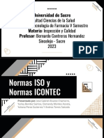 Normas Iso e Incontec