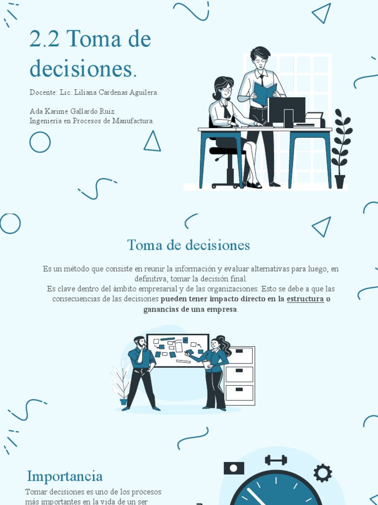 Claves para la Toma de Decisiones Efectiva | PDF | Cognición | Ciencia ...