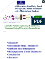Week 2 Bioisensors 21sep2009 Bio Catalysis