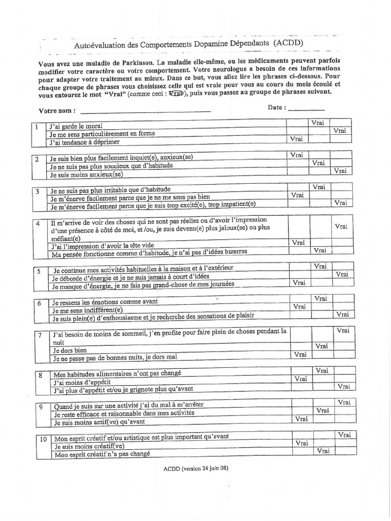 Echelle ACDD | PDF