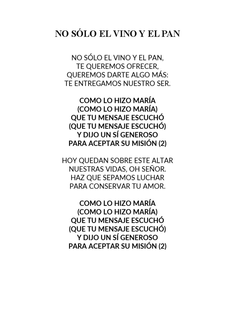 Ofrecemos Nuestro Ser como María | PDF | Religión y espiritualidad