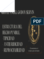 Estructura del Hecho Punible. -Tipicidad - Antijuridicidad - Reprochabilidad