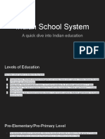 Indian School System