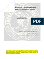 Determinantes Políticos y Socioeconómicos Del Comportamiento Fiscal en Bolivia