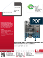 Empacadora Vertical Automatica Modelo TBP 420 SD