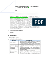 B. Plan de Seguimiento y Asistencia Tecnica